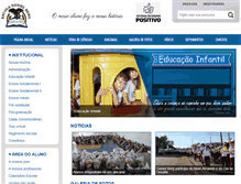 Tablet Screenshot of escoladanielberg.com.br